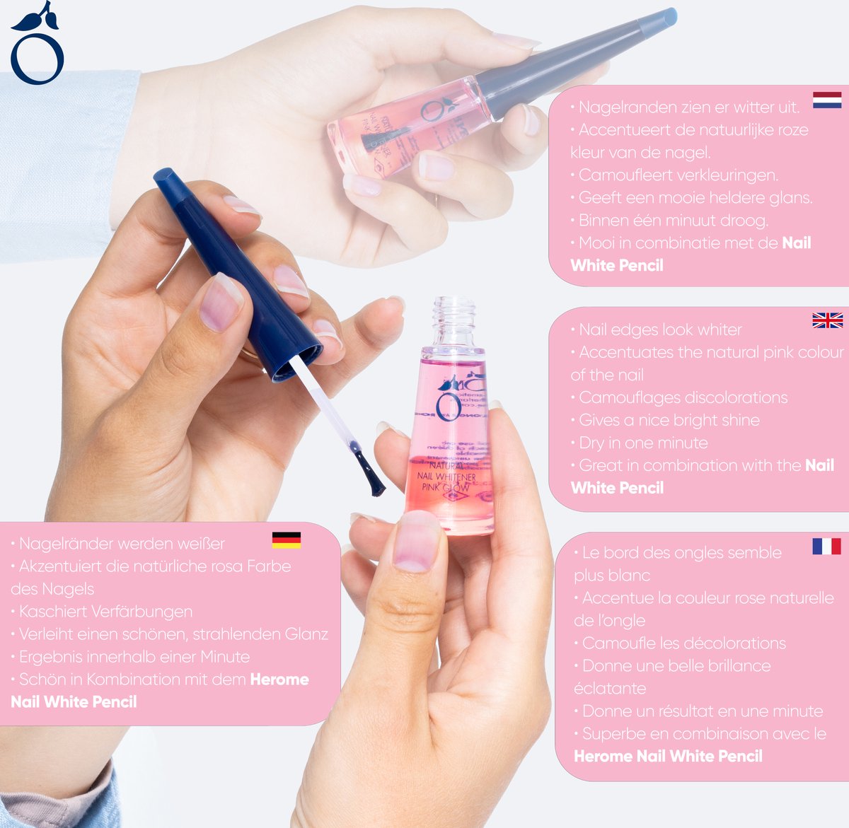 Vernis Durcisseur ongles Instantané 12 ml professionnel - Idéal