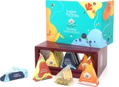English Tea Shop - Theegeschenk - Biologisch - Welness Tea Selection - Thee cadeau - Thee geschenkset - Cadeaupakket - 12 piramidezakjes