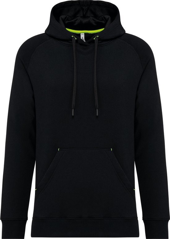 Unisex sweatshirt hoodie met capuchon 'Proact' Black - XL