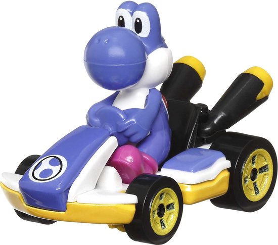 Hot Wheels Mario Kart GRN23, Voiture, 3 ans, Zwart, Blauw, Wit, Jaune
