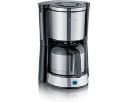 Severin KA 4847 Koffiezetapparaat – Thermoskan RVS – 8 Kopjes – 1000W – Druppelstop – Automatische Uitschakeling