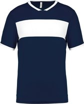 Herensportshirt 'Proact' met korte mouwen Sporty Navy/White - 3XL