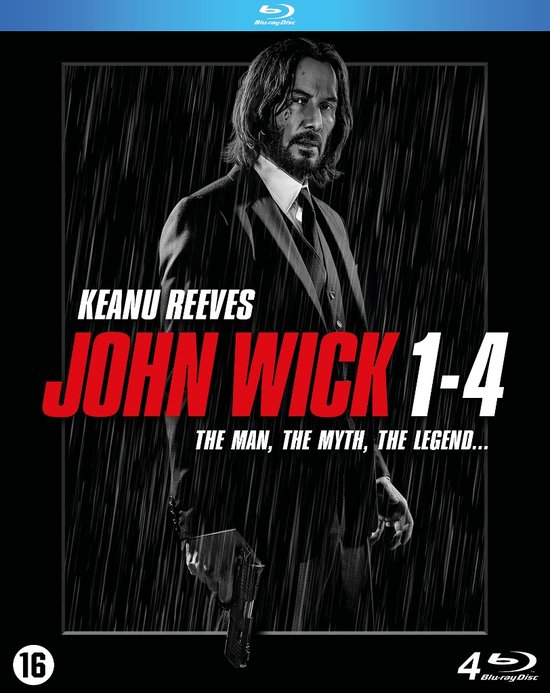 John Wick 1 - 4 (Blu-ray)