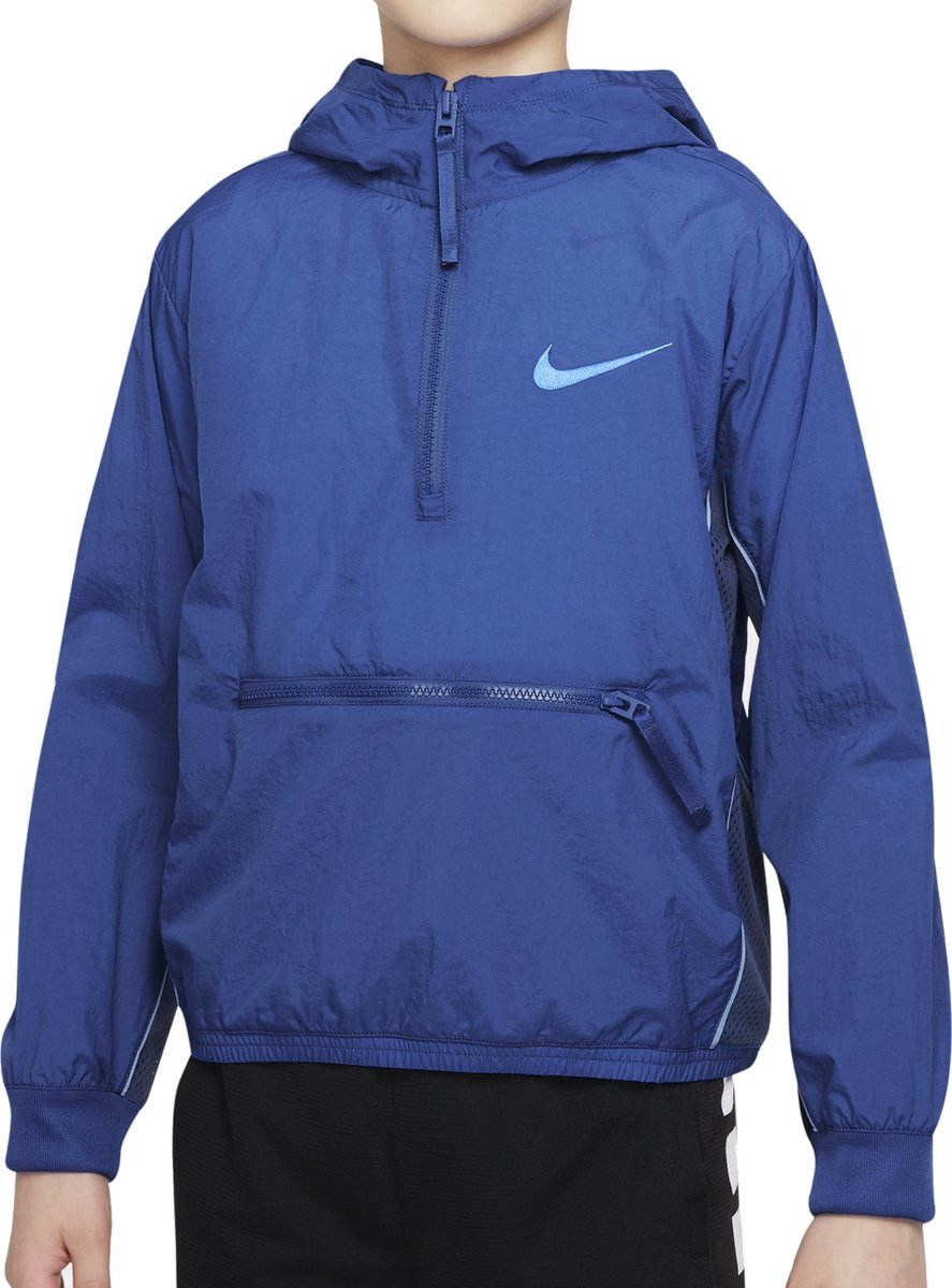 Nike Junior Windbreaker (Taille 158/164) Blauw - Veste d'été, Garçons | bol