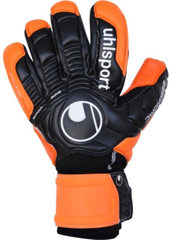 Uhlsport Soft HN Competition Keepershandschoenen Zwart Felblauw Wit
