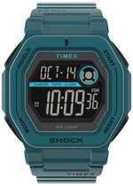 Timex Command Encounter TW2V59900 Horloge - Kunststof - Blauw - Ø 42.5 mm