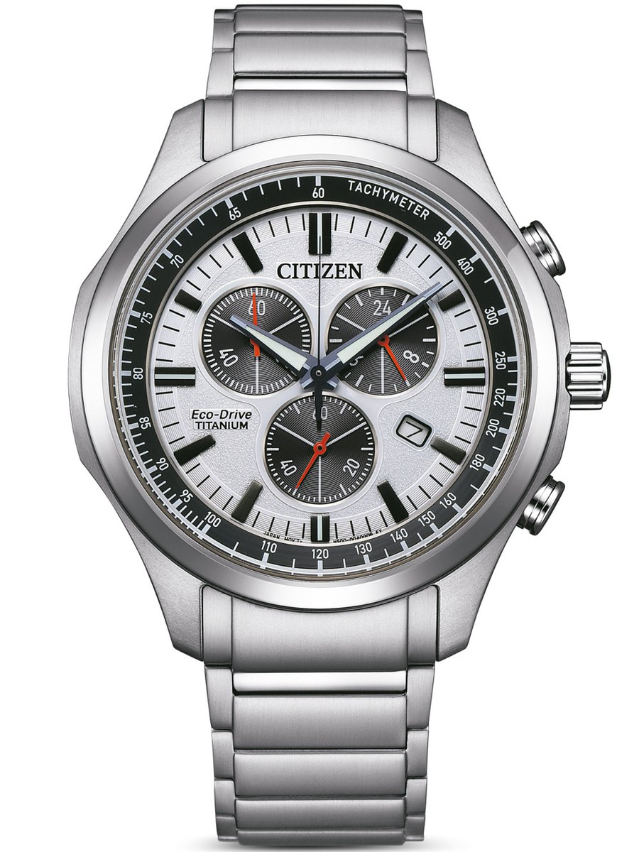 Citizen AT2530-85A Horloge - Titanium - Zilverkleurig - Ø 43 mm