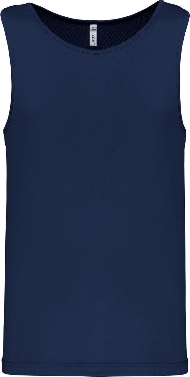 Herensporttop overhemd 'Proact' Navy - S