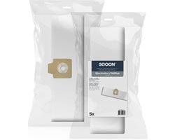 SQOON® Stofzuigerzakken geschikt voor Electrolux / Nilfisk UZ 934 filterplus - 5 stuks - Hoogwaardige kwaliteit