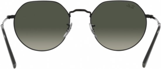 Ray-Ban Jack Black/ Grey Gradient Maat: Medium (53) - Zonnebril - - RB3565 002/71 van Ray-Ban — afbeelding 5