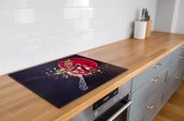 Inductiebeschermer - Taart - 85x52 cm - Inductiebeschermer - Inductie Afdekplaat Kookplaat - Inductie Mat - Anti-Slip - Keuken Decoratie - Keuken Accessoires