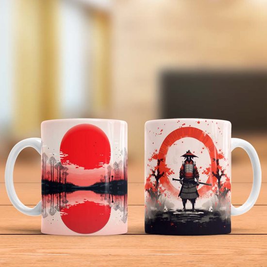 Mug Samurai - Japon - Tokyo - JapanTrip - JapaneseCulture - MtFuji - Shinto - Samurai - Temples - Anime - Gift - Present
