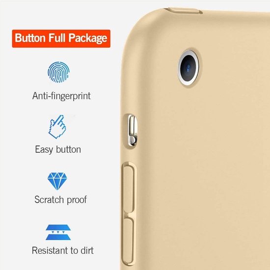 Housse Xiaomi Pad 6 - SmartDefend Book Case Cover Cuir Or