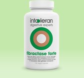 Intoleran Fibractase 1200 (forte) Spijsverteringsenzymen - 108 capsules Grootverpakking | Hoog gedoseerd Voedingssupplement met Enzym Alpha-Galactosidase | Hulp bij vertering Fructanen & Galactanen; ui, prei en tarwe