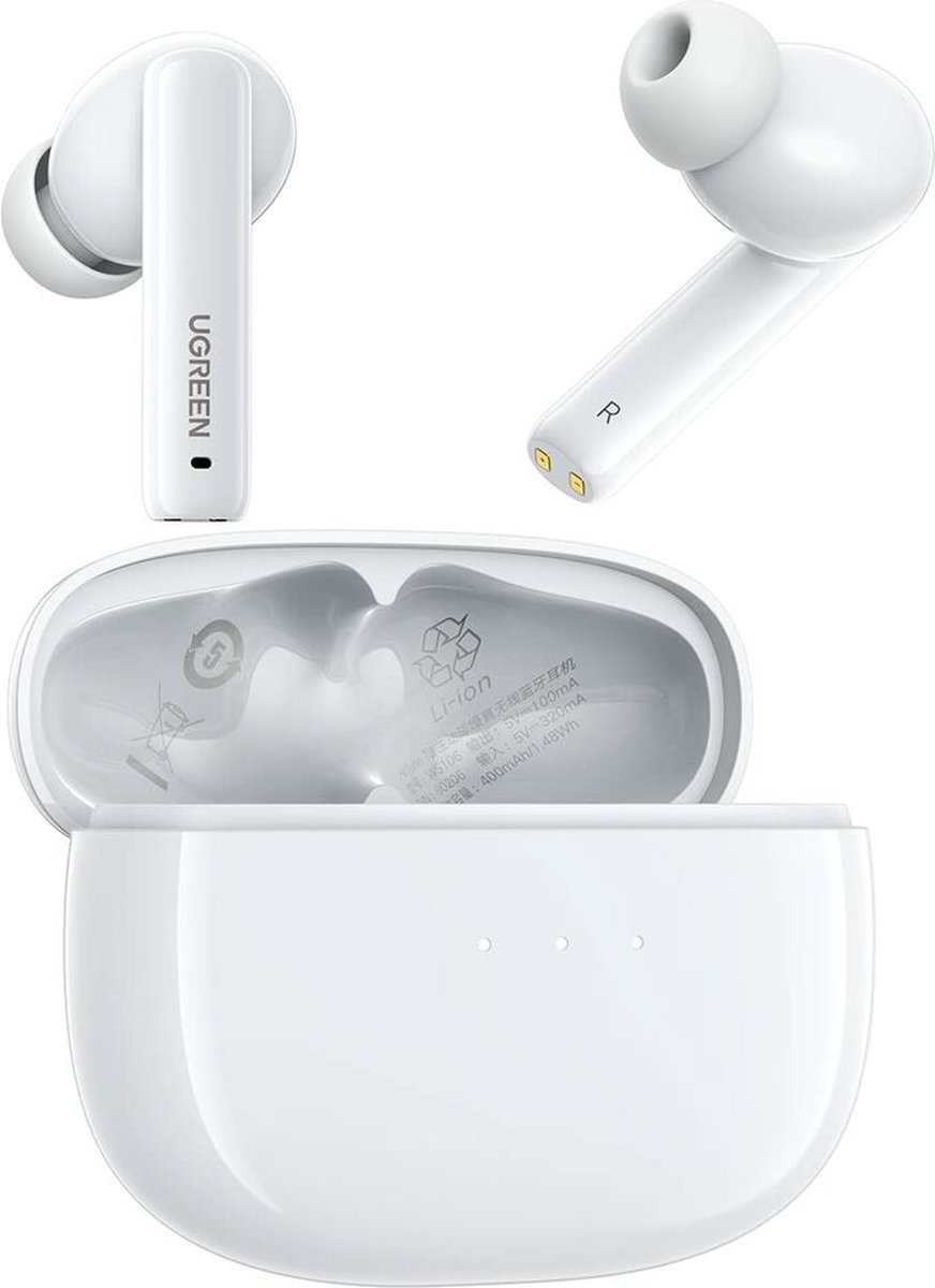 UGREEN HiTune T3 Draadloze Bluetooth Earphones Noise Cancelling Wit