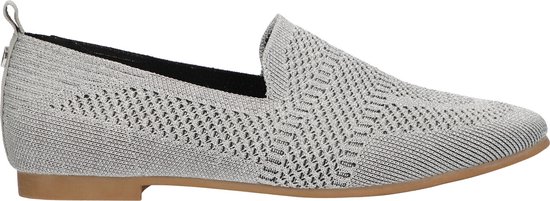 La Strada Zilveren loafer dames - maat 40