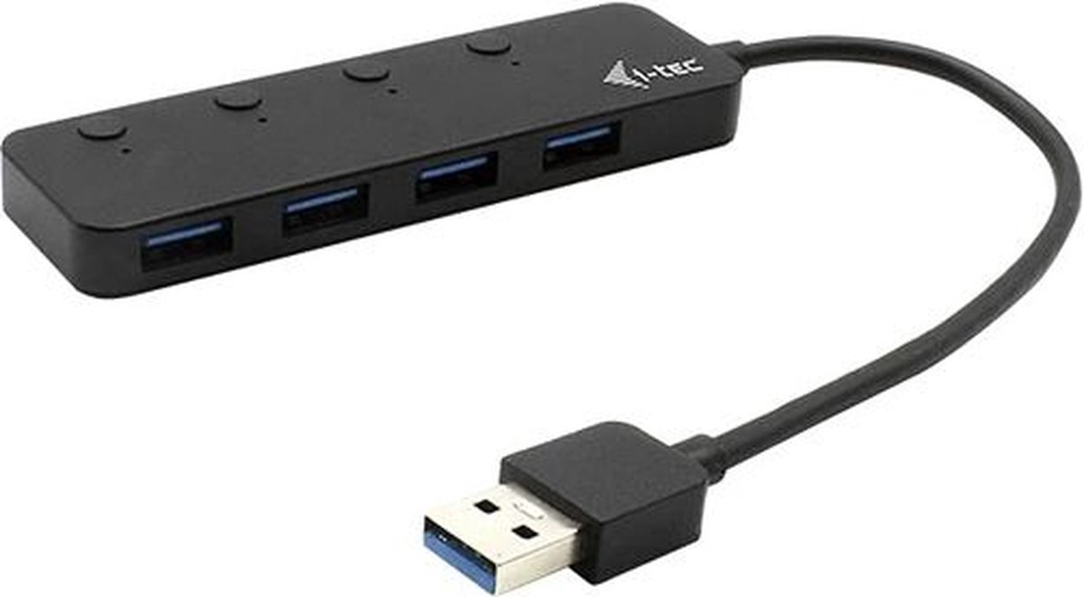 i-Tec - USB Oplader Hub 4 poorten