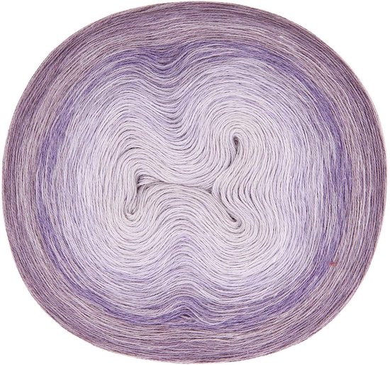 Rico Design - verloopgaren bol ton sur ton paars - Creative cotton degrade lucky 8 purple