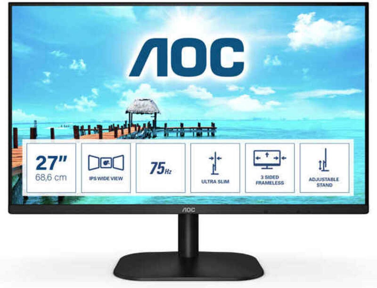 AOC 27B2H - Full HD IPS Monitor - 27 Inch - AOC