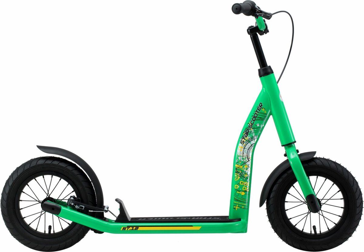 Trottinette Scooty enfant SC-10, vert menthe