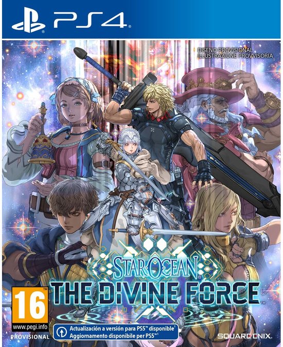 PlayStation 4 Video Game Square Enix Star Ocean: The Divine Force