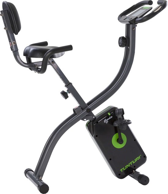 Tunturi Cardio Fit B25 X Bike - Hometrainer met rugleuning - Fitnessfiets  opvouwbaar -... | bol.com