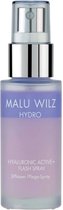Malu Wilz Hydro Hyaluronic Active+ Flash Spray 30 ml - Vochtinbrengende 2 phase verzorgingsspray - VEGAN - Intensief vochtinbrengende 2-fasen spray met hyaluronzuur