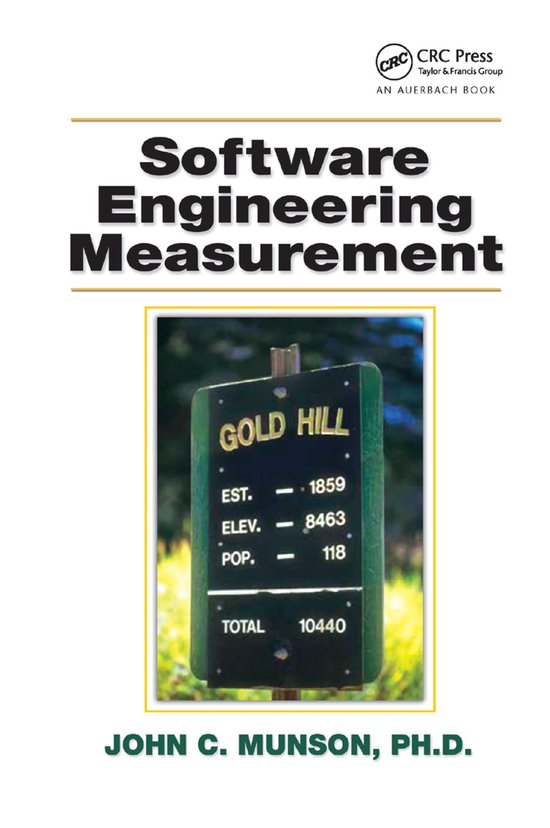 Software Engineering Measurement - cover