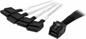 StarTech.com Câble interne mini-SAS vers SATA - SFF-8643 vers 4x SATA 1 m