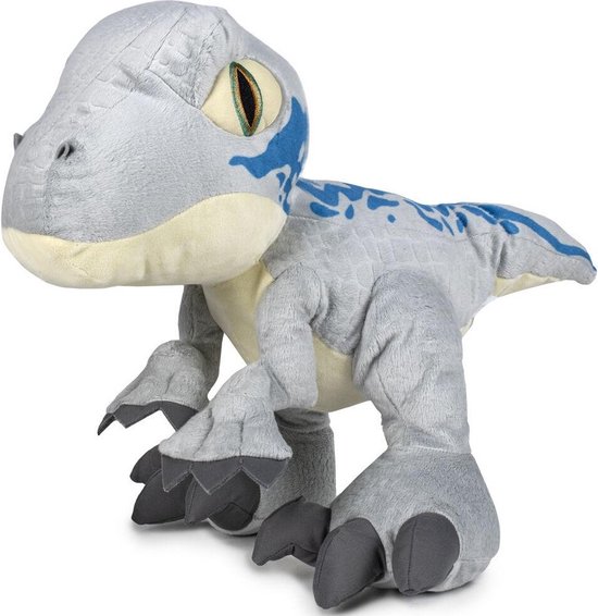 NICI Knuffeldier dino Snackilus, 70 cm, blauw, zacht pluchen dier, schattig knuffeldier om te knuffelen en te spelen, leuk cadeau-idee voor kinderen en volwassenen - 61574