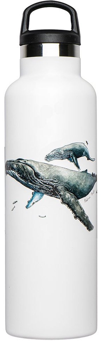 Fish Tank Bultrug & Duikfles 600ml Wit