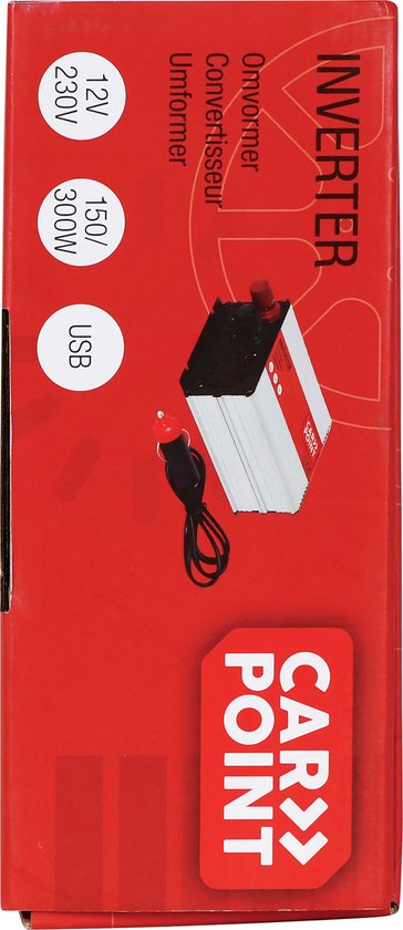 EcoLine - Omvormer 12V Naar 220V / 230V - 1000w Vermogen - Zuivere sinus - Spanning Omvormer