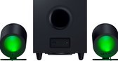 Razer Nommo V2 Pro - Luidsprekersysteem inclusief Draadloze Subwoofer - Speakers - RGB - Zwart