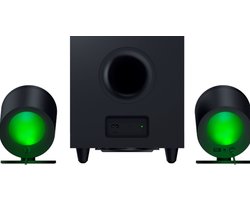 Razer Nommo V2 Pro – Luidsprekersysteem inclusief Draadloze Subwoofer – Speakers – RGB – Zwart