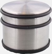 Deurstopper - Roestvrij staal - Rubberen anti-slipvoet - 11 cm - Voor binnen en buiten