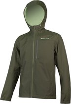 Endura Hummvee Waterproof Hooded Jacket - Regenjas - Heren Bottle Green L