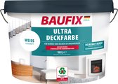 BAUFIX Ultra Dekkende muurverf wit 10 Liter