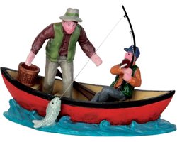 Lemax - Canoe Catch - Kersthuisjes & Kerstdorpen