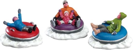 Lemax - Tubing Family, Set Of 3 uit de 2017 Collectie
