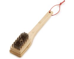 Weber Reinigingsborstel - bamboe handvat, 30 cm