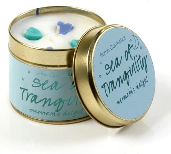 Bomb Cosmetics - Tinned Candle - Sea of Tranquility - Geurkaars