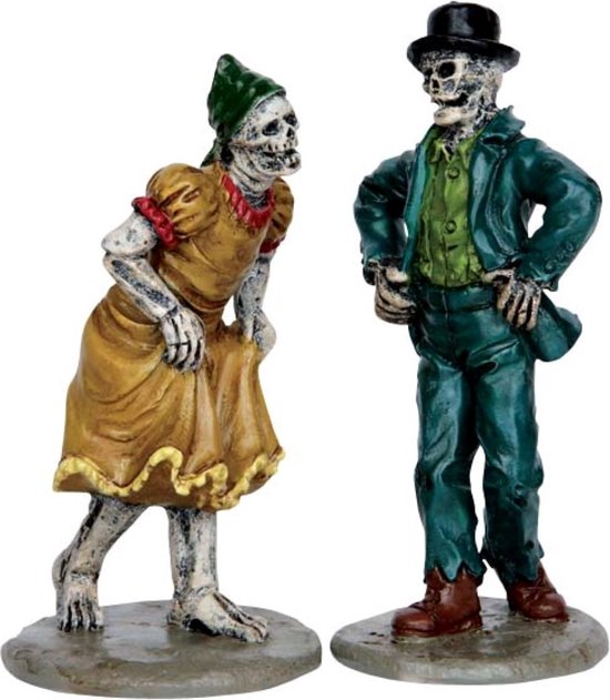 Lemax - Skeleton Jig -  Set Of 2