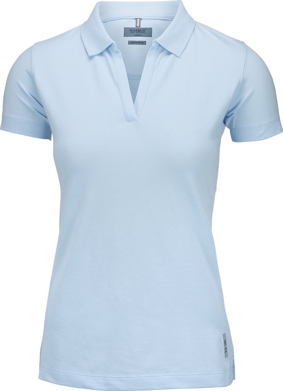 Dames Polo Licht Blauw maat L