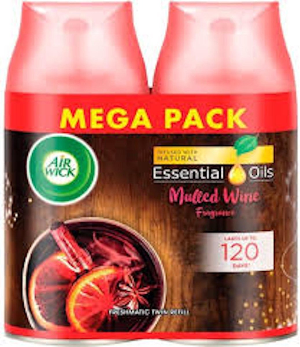 Air Wick Essential Oils Mulled Wine - Duopak