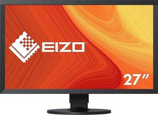 EIZO CS2740 27inch IPS LCD 4K UHD wide gamut 3840x2160 16:9 350cd/m2 USB-C Display Port HDMI incl. ColorNavigator black