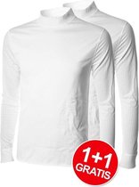 All Active Sportswear Shirt Windbreaker Essentials LM White 1+1 Gratis