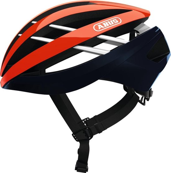 Abus Aventor Fietshelm - Maat  S (51-55 cm) - shrimp orange