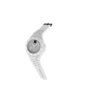 TOO LATE - siliconen horloge - MASH UP LORD SLIM - Ø 27 mm - WHITE