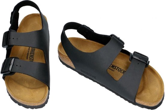 Birkenstock -Heren - zwart - sandaal - maat 45 | bol.com