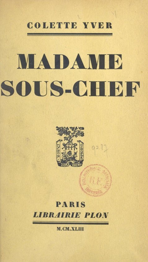 Madame sous-chef
